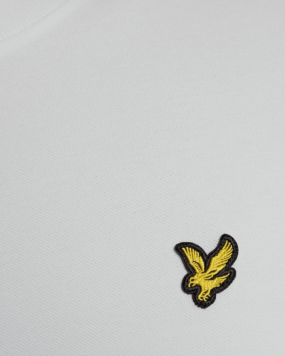 Lyle & Scott Mens Fine Tipped T-Shirt | White Everglade