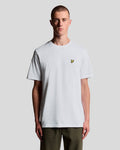 Lyle & Scott Mens Cotton Crew Neck T-Shirt | White