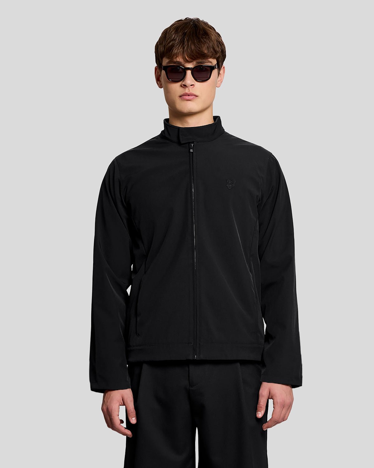 Lyle & Scott Mens Lightweight Softshell Jacket | Lacquer