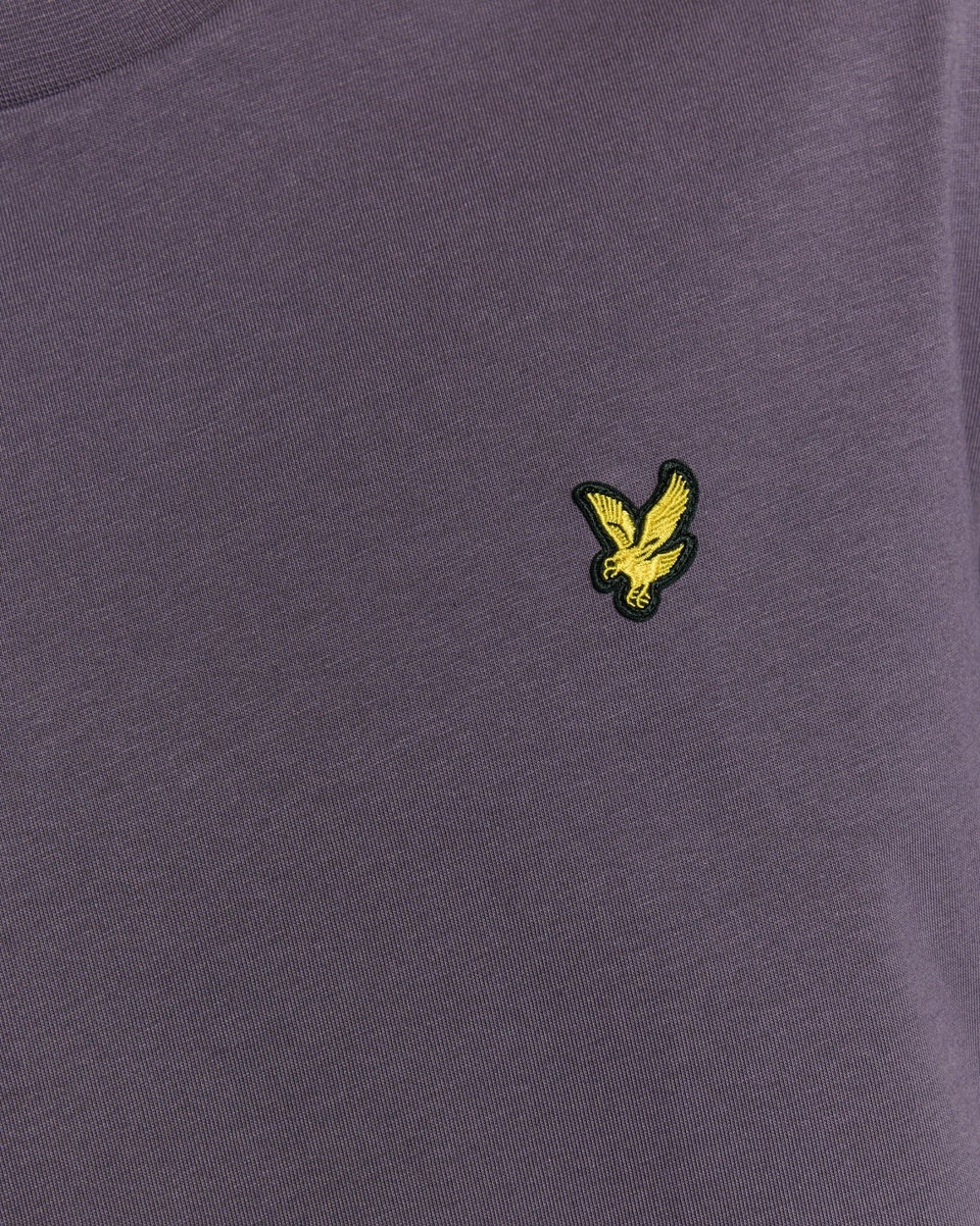 Lyle & Scott Mens Oversized Cotton Crew Neck T-Shirt | Graystone