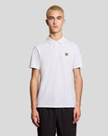 Lyle & Scott Mens Sports Polo Shirt | White