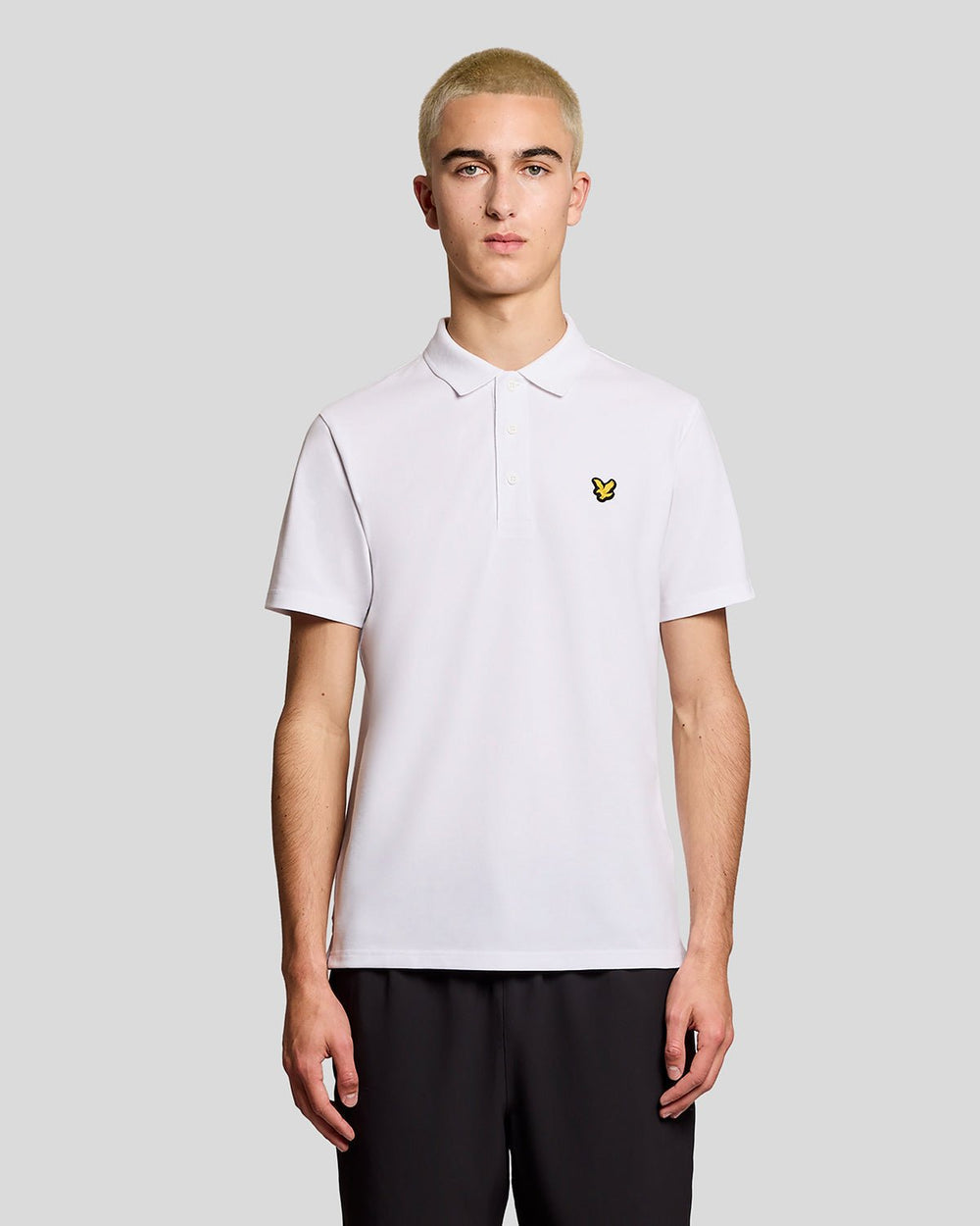 Lyle & Scott Mens Sports Core Polo Shirt | White