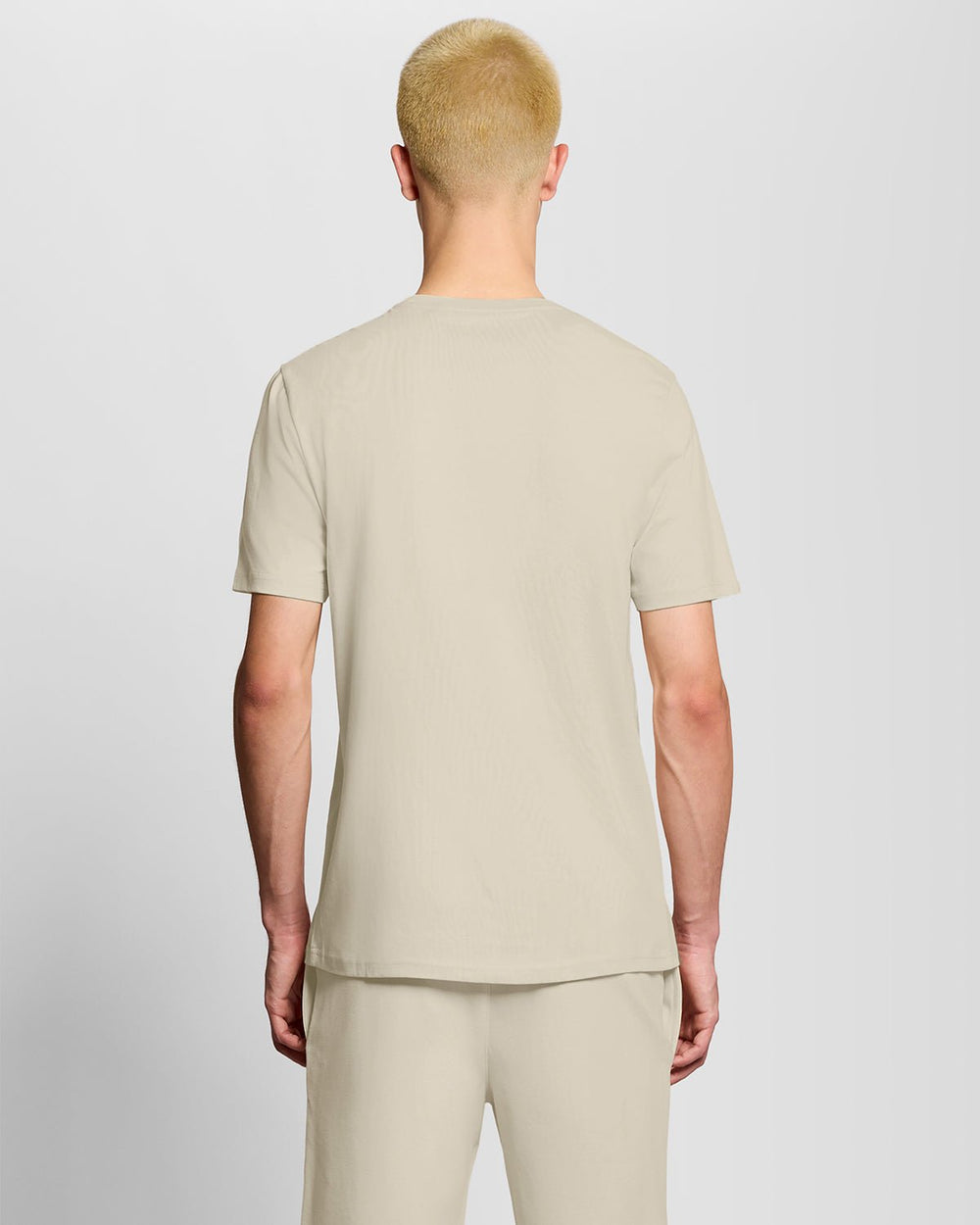 Lyle & Scott Mens Sports Short Sleeve T-Shirt | Whitecap Grey