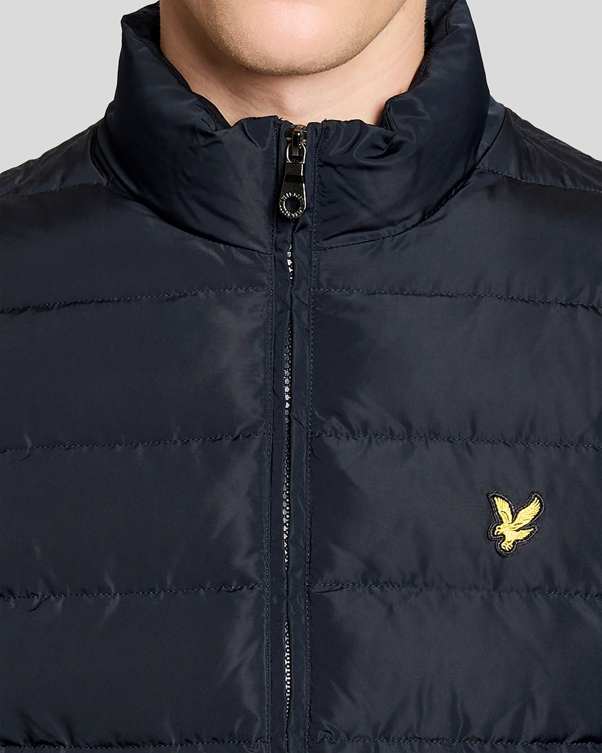 Lyle & Scott Mens Quilted Jacket | Dark Navy
