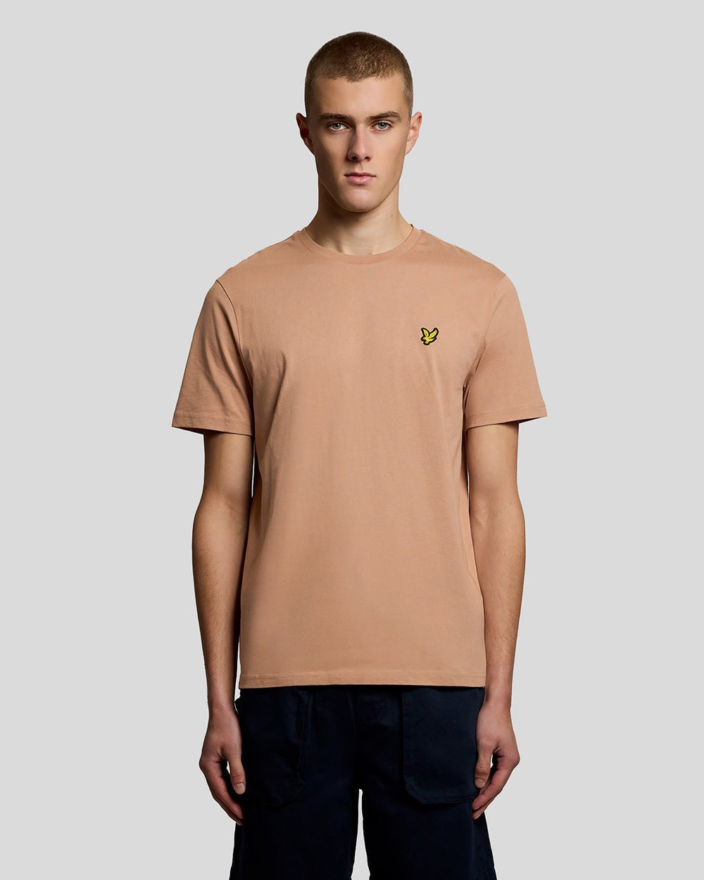 Lyle & Scott Mens Cotton Crew Neck T-Shirt | Barley