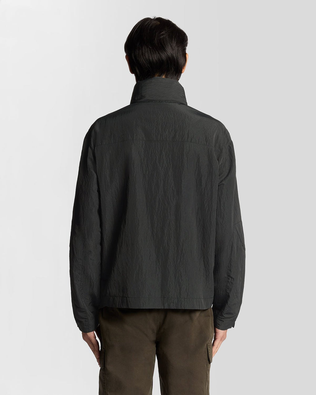 Lyle & Scott Mens Packaway Jacket | Black Ice