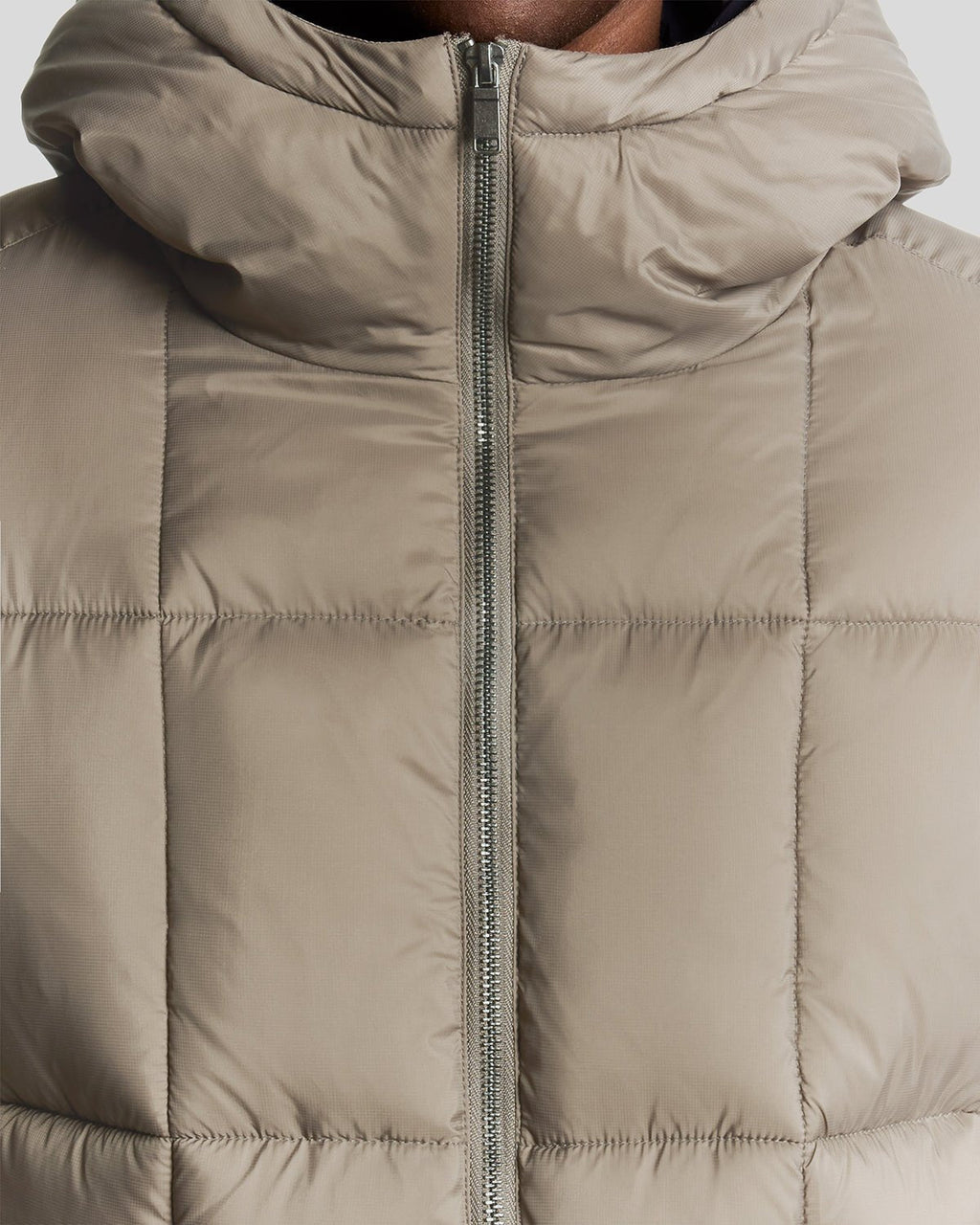 Lyle & Scott Mens Square Cocoon Puffer Jacket | Falcon