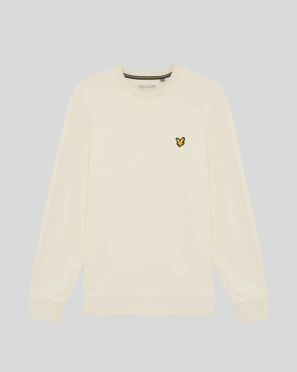 Lyle & Scott Mens Sports Lightweight Sweatshirt | Whitecap Grey