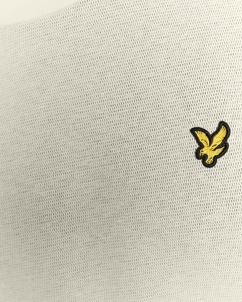 Lyle & Scott Mens Raised Jacquard Crew Neck Sweatshirt | Putty