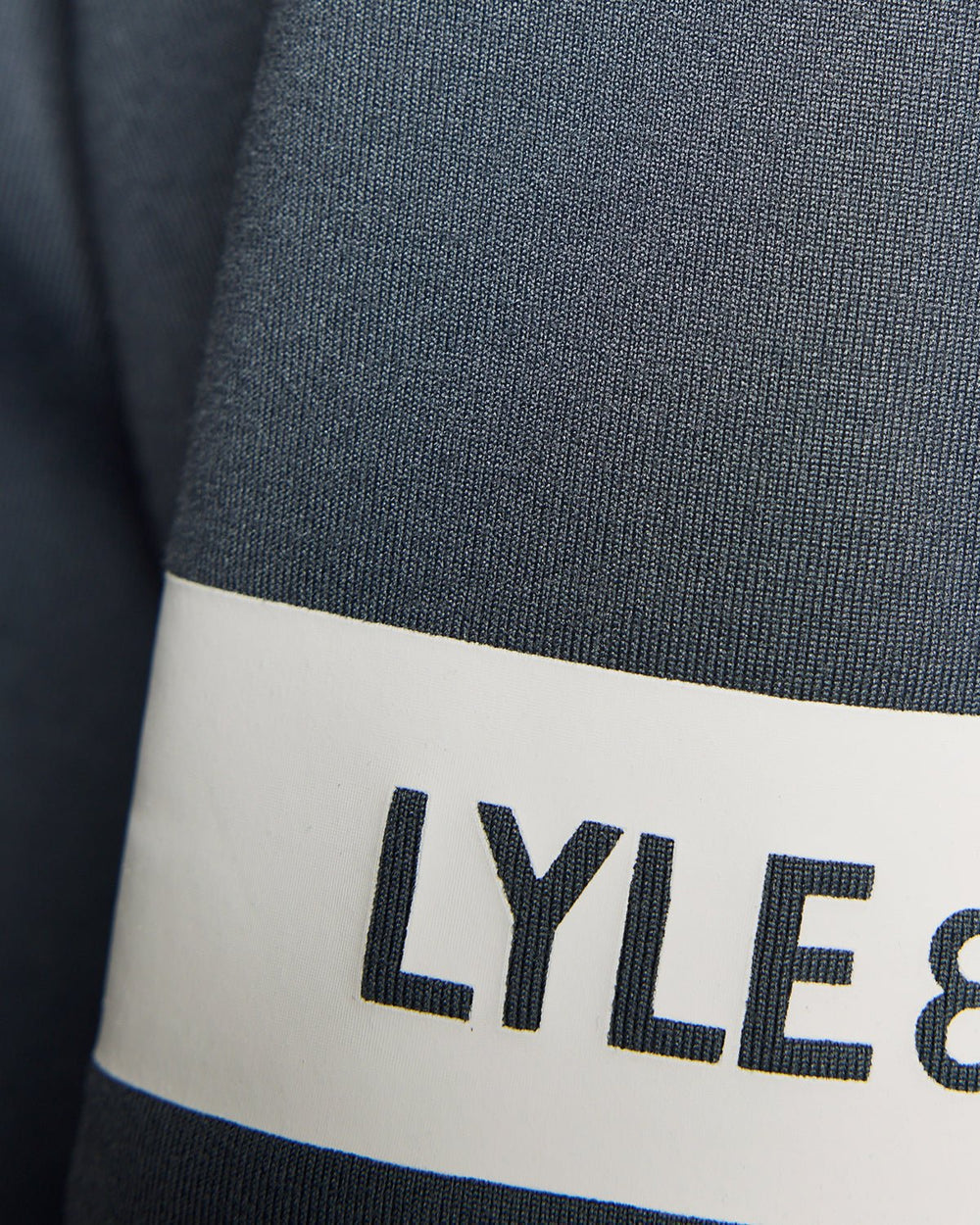 Lyle & Scott Mens Sports Sleeve Detail T-Shirt | Turbulence