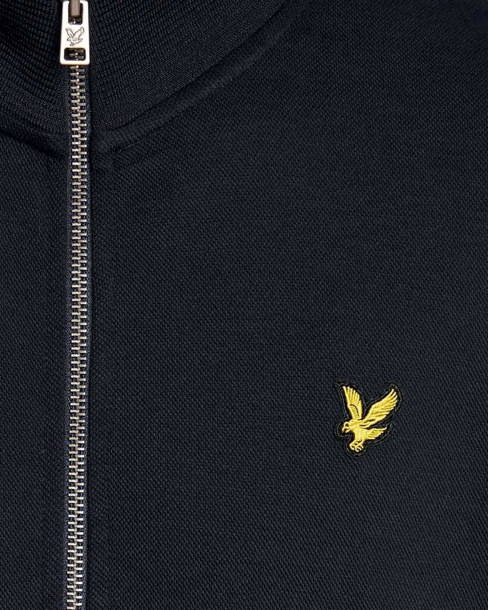 Lyle & Scott Mens Cotton Blend Track Jacket | Dark Navy