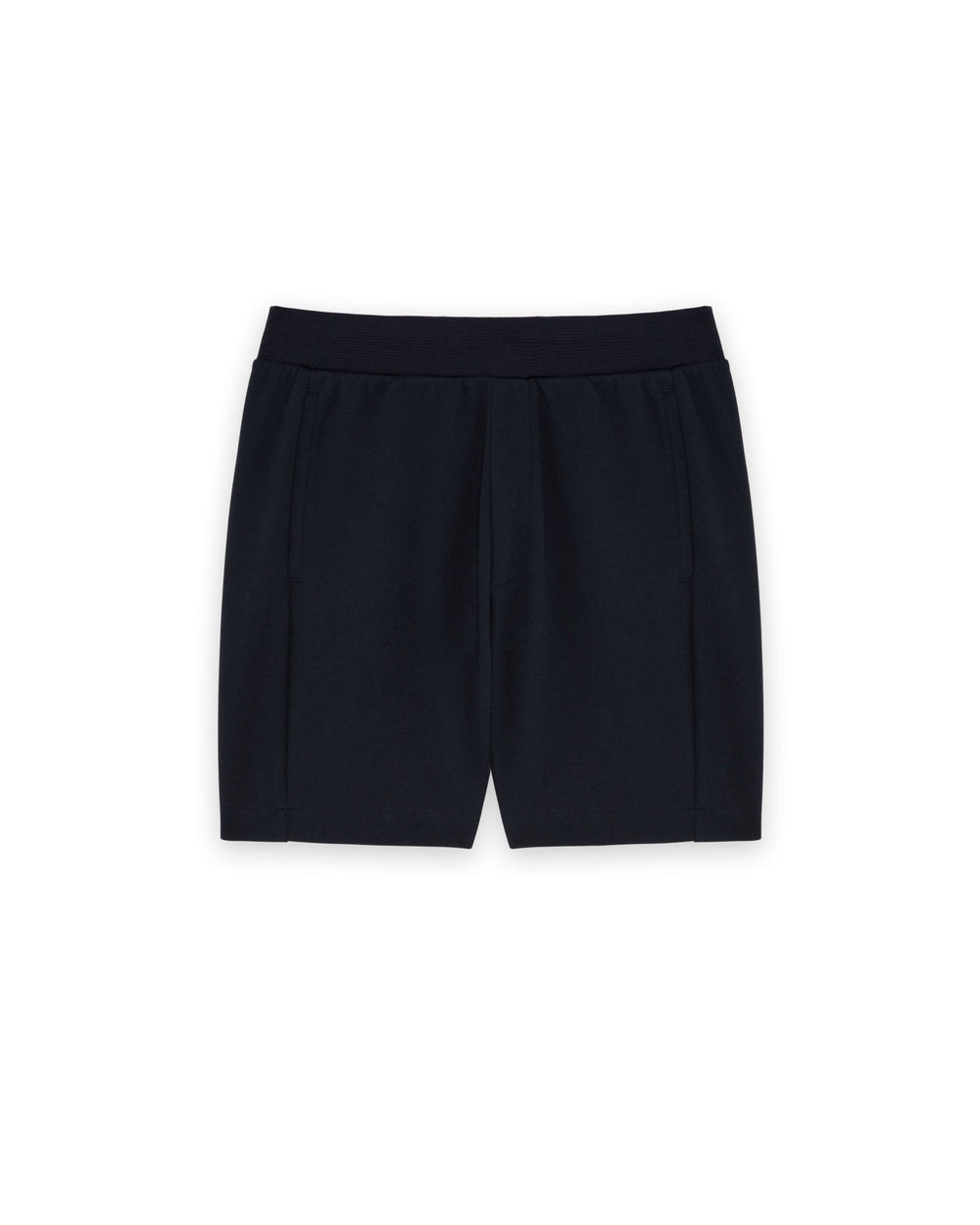 Lyle & Scott Mens Cotton Blend Track Sweat Shorts | Dark Navy