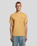Lyle & Scott Mens Cotton Crew Neck T-Shirt | Honeycomb