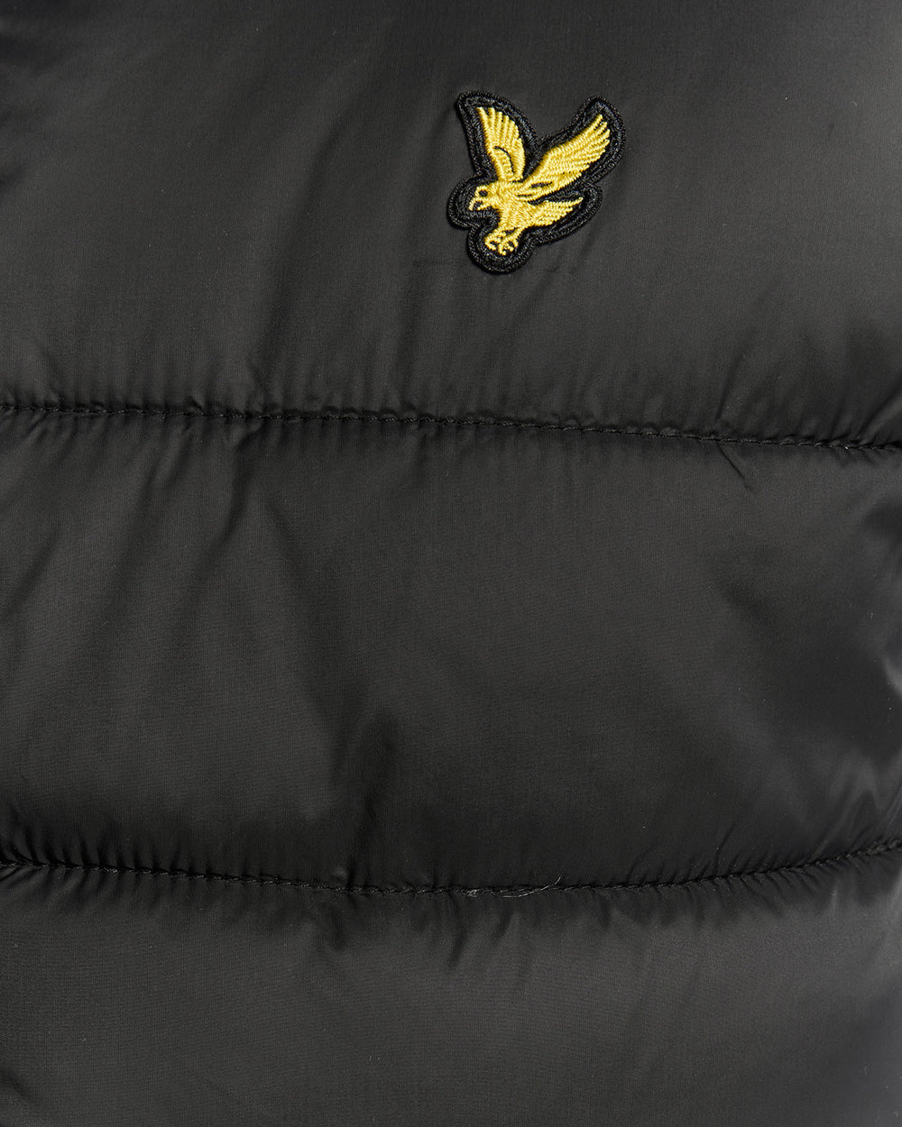 Lyle & Scott Mens Wadded Gilet | Jet Black