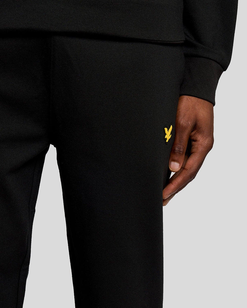 Lyle & Scott Mens Sports Lightweight Joggers | Jet Black