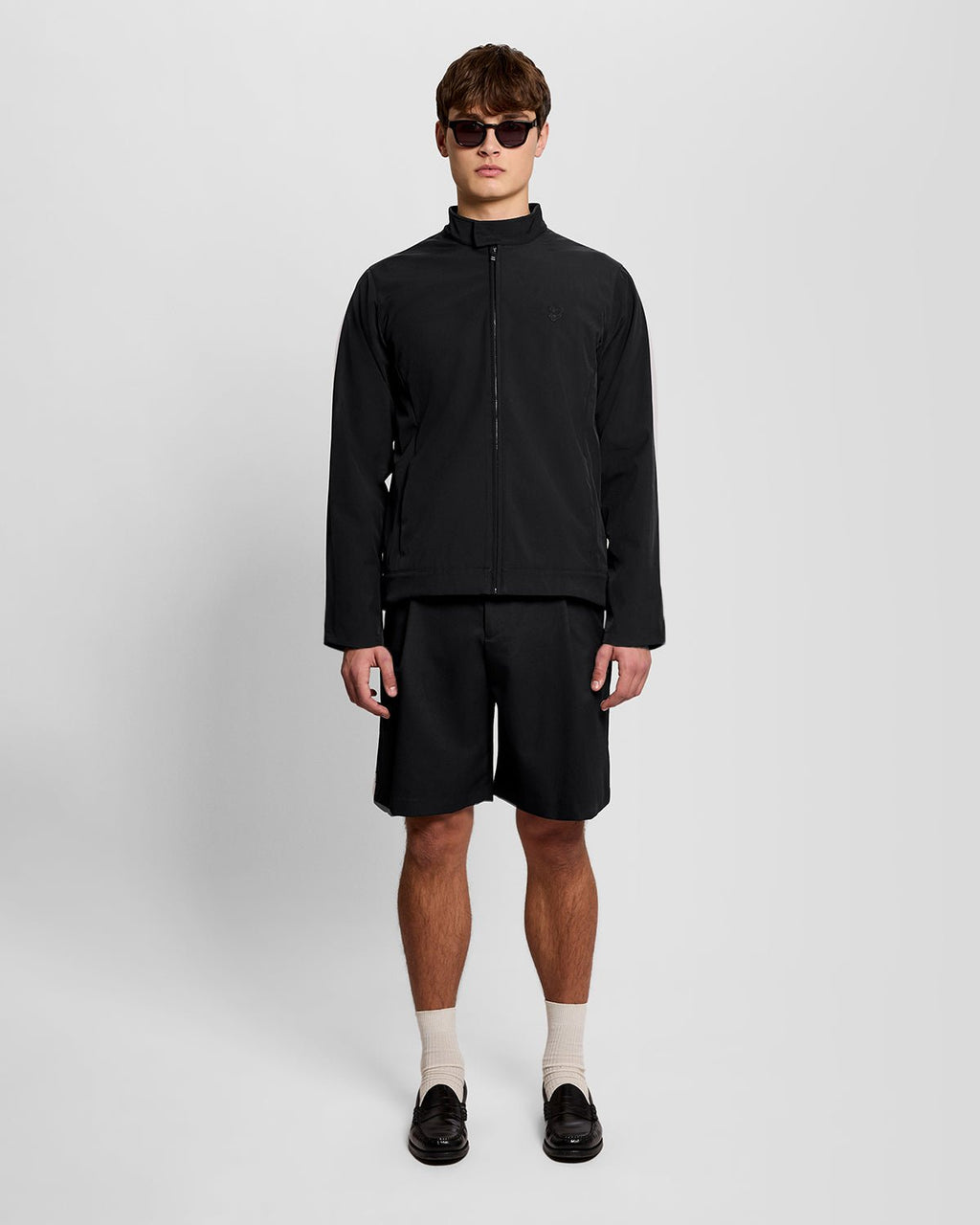 Lyle & Scott Mens Lightweight Softshell Jacket | Lacquer