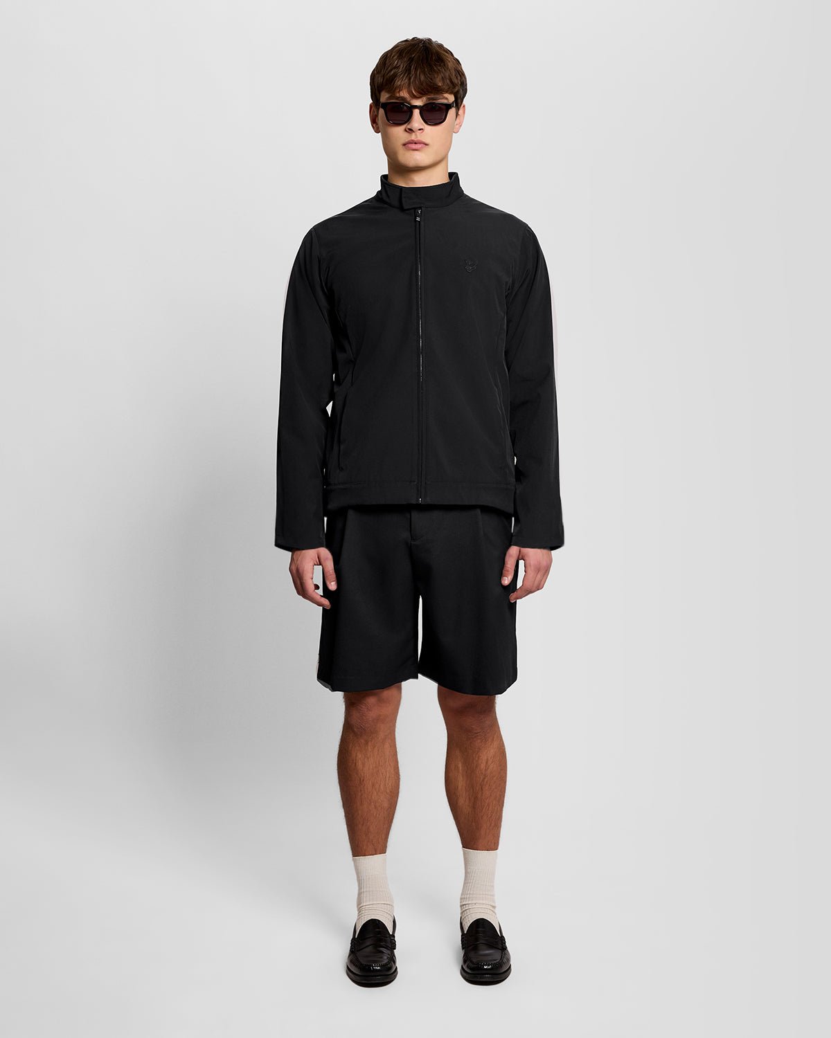 Lyle & Scott Mens Lightweight Softshell Jacket | Lacquer