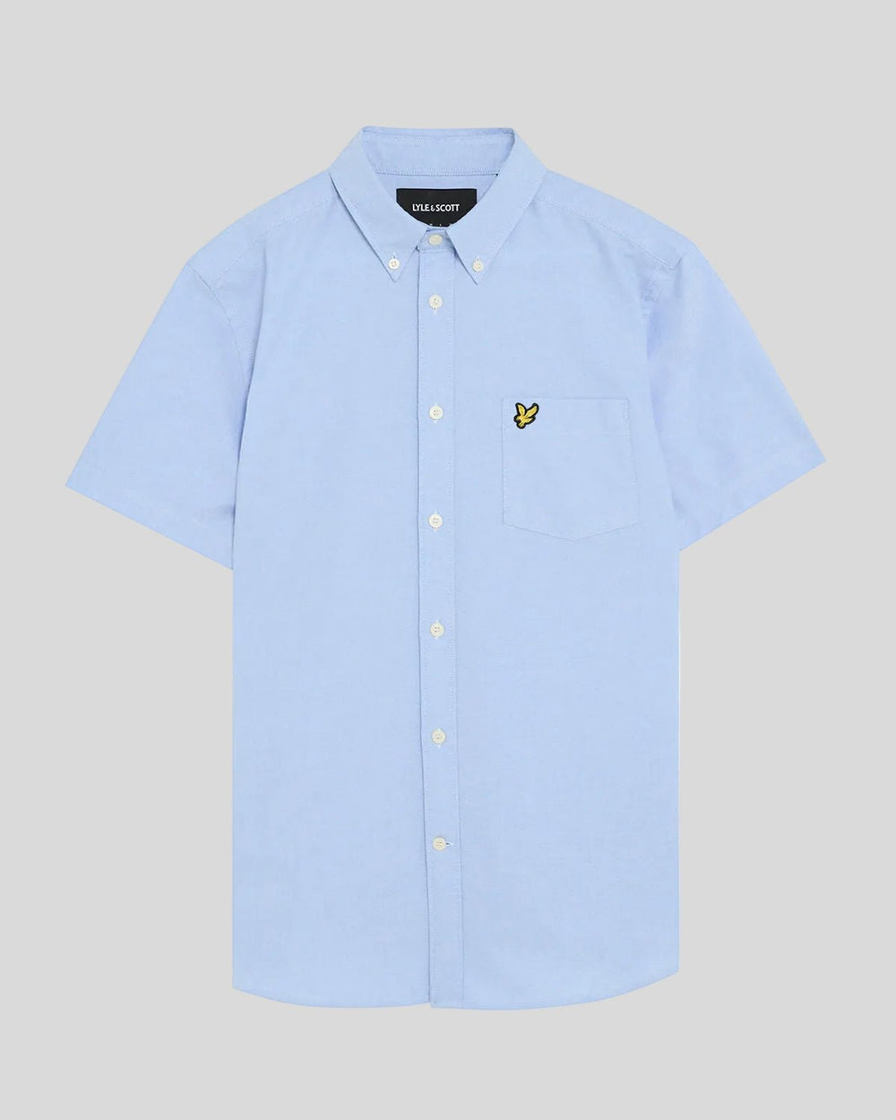 Lyle & Scott Mens Short Sleeve Oxford Shirt | Riviera