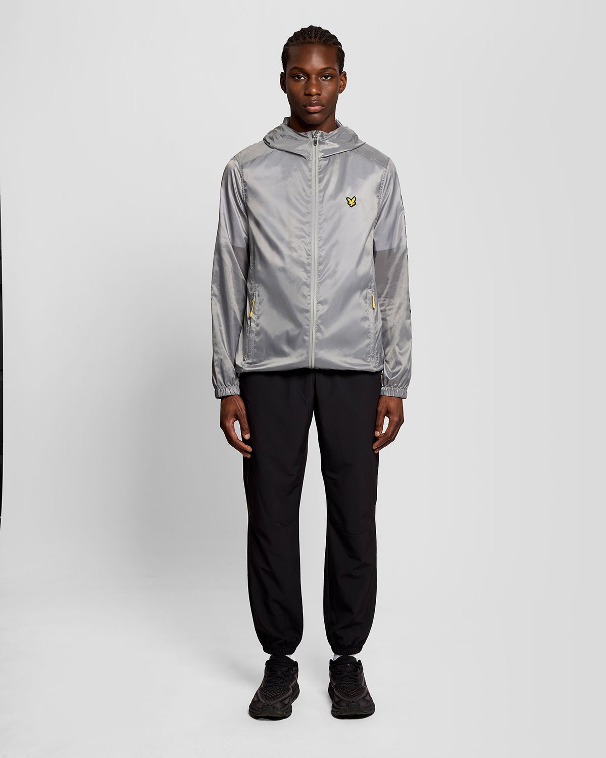 Lyle & Scott Mens Sports Lightweight Training Jacket | Ultimate Grey