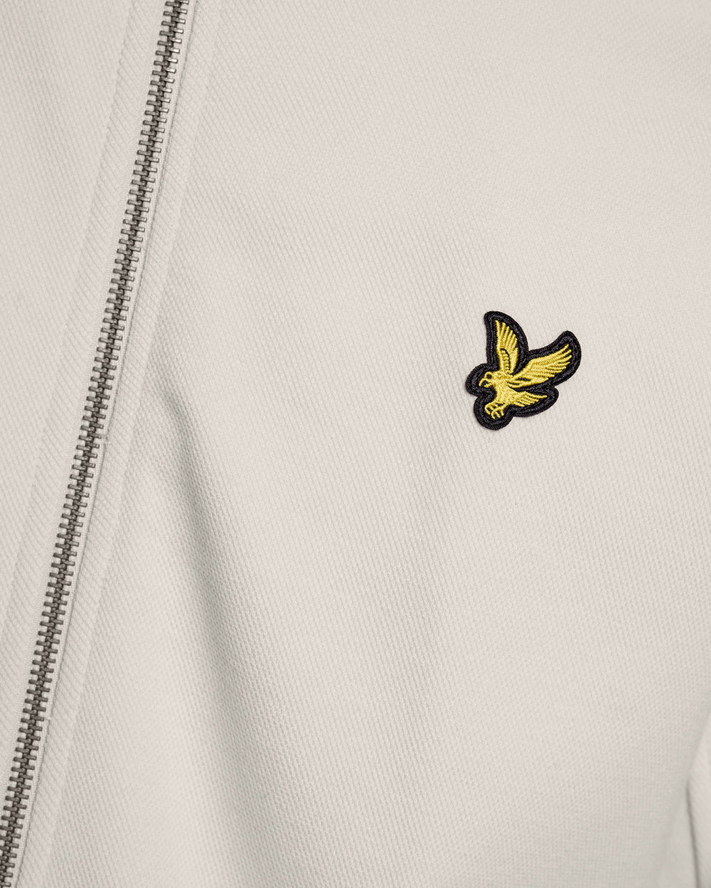 Lyle & Scott Mens Cotton Blend Track Jacket | Pink Tile