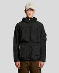 Lyle & Scott Mens Lightweight Windbreaker Jacket | Jet Black