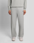 Lyle & Scott Mens Lounge Straight Leg Jogger | Light Grey Marl