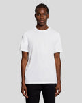 Lyle & Scott Mens Sports Redefined Graphic Logo T-Shirt | White