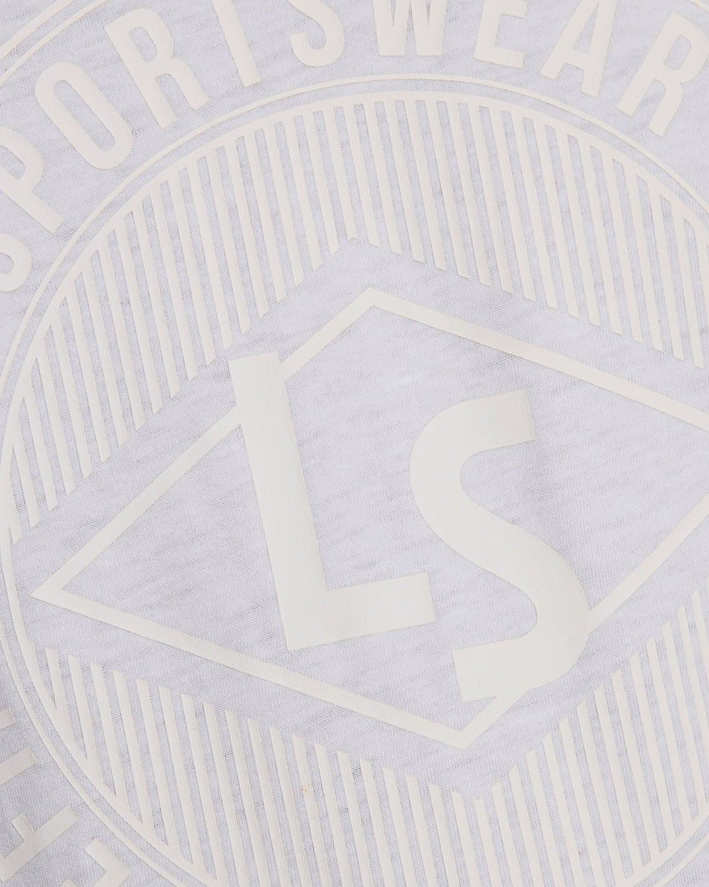 Lyle & Scott Mens Sports Redefined Graphic Logo T-Shirt | White
