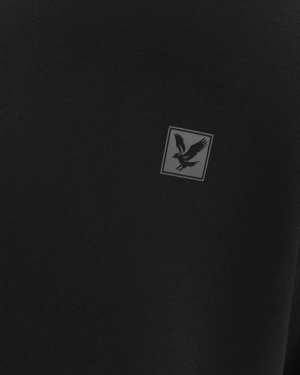 Lyle & Scott Mens Lounge Crew Neck Sweatshirt | Jet Black