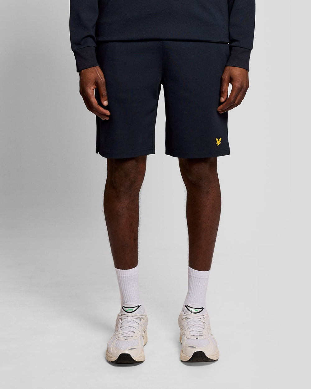 Lyle & Scott Mens Sports Lightweight Sweat Shorts | Dark Navy