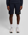 Lyle & Scott Mens Sports Lightweight Sweat Shorts | Dark Navy