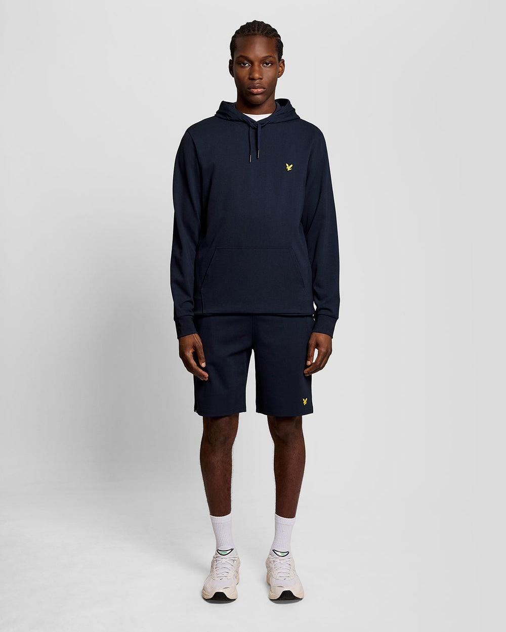 Lyle & Scott Mens Sports Lightweight Hoodie | Dark Navy