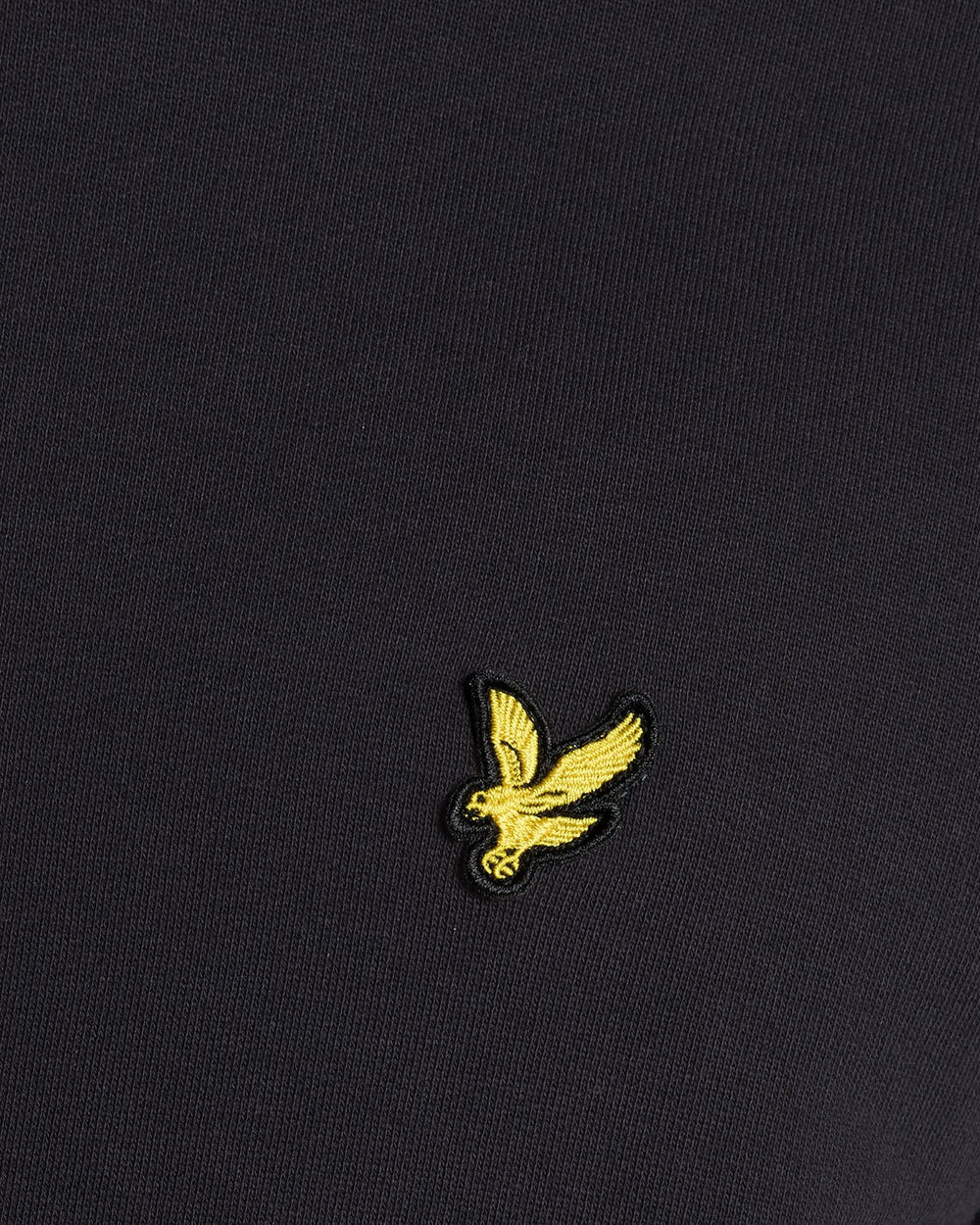 Lyle & Scott Mens Loopback Cotton Hoodie | Dark Navy