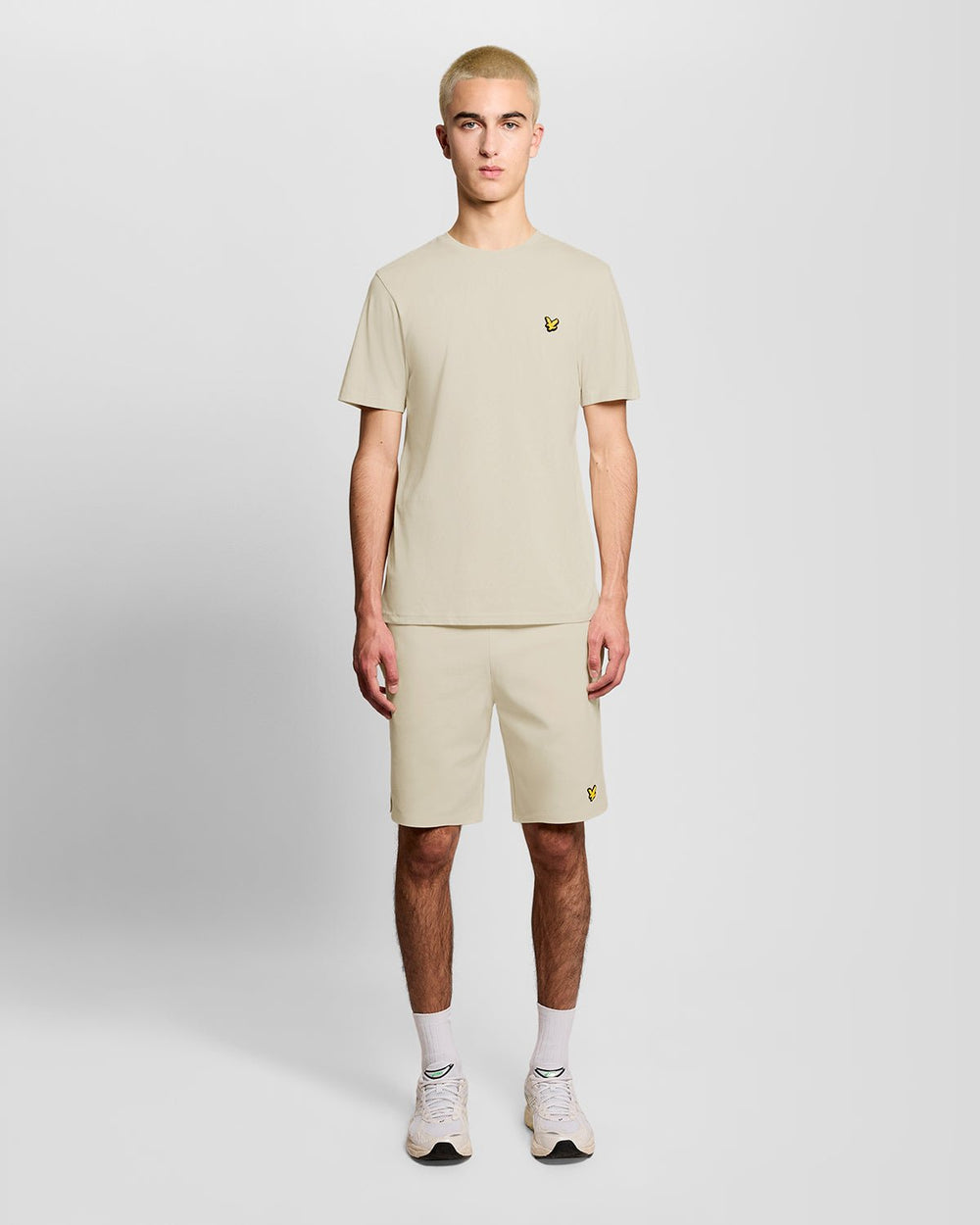 Lyle & Scott Mens Sports Short Sleeve T-Shirt | Whitecap Grey