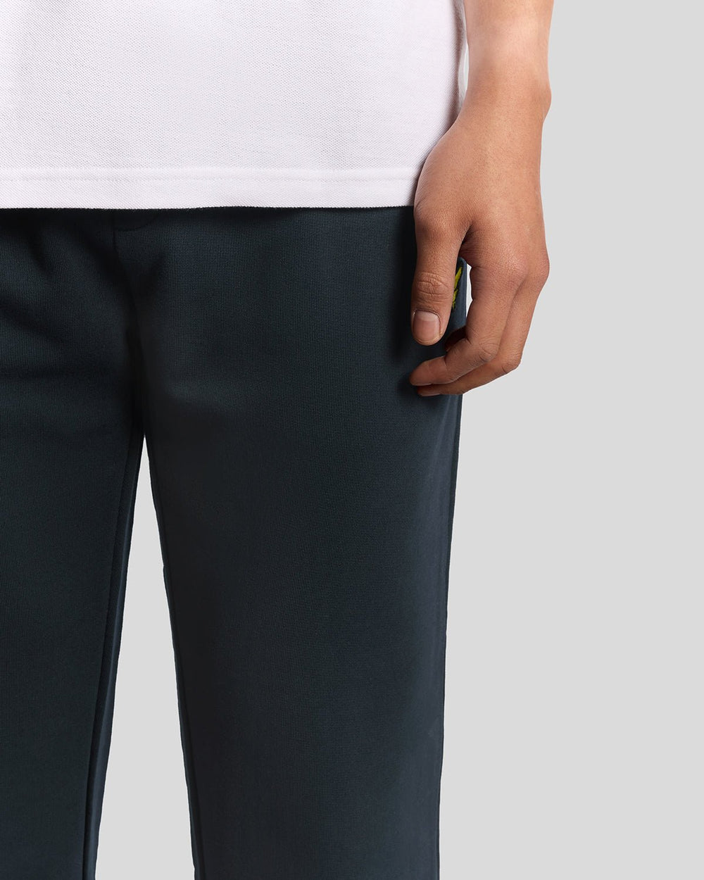 Lyle & Scott Mens Straight Leg Cotton Joggers | Dark Navy