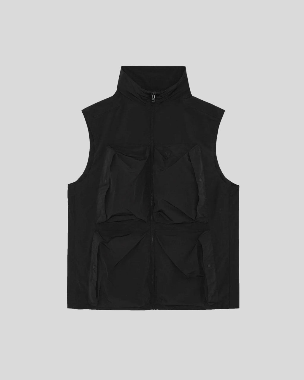 Lyle & Scott Mens Lightweight Ripstop Gilet | Jet Black