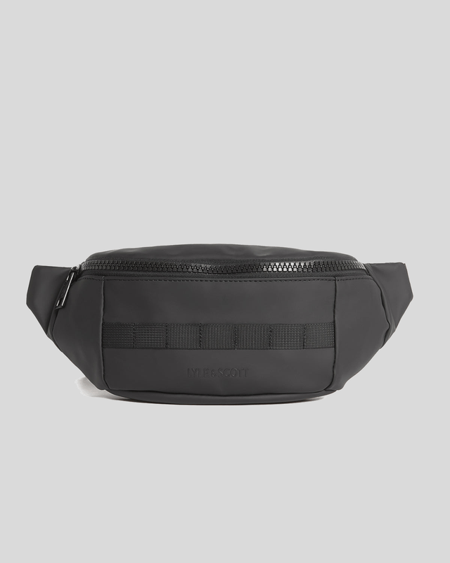 Lyle & Scott Weather Resistant Cross Body Bag | Jet Black