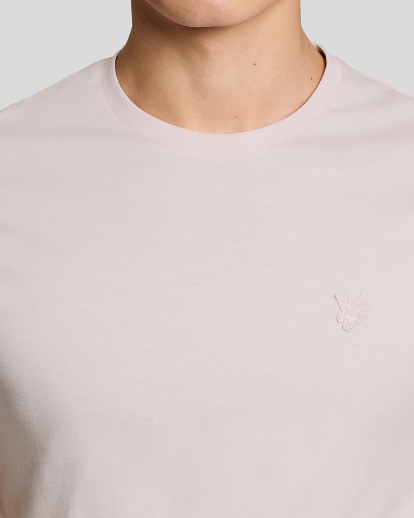 Lyle & Scott Mens Superfine Cotton T-Shirt | Light Pink