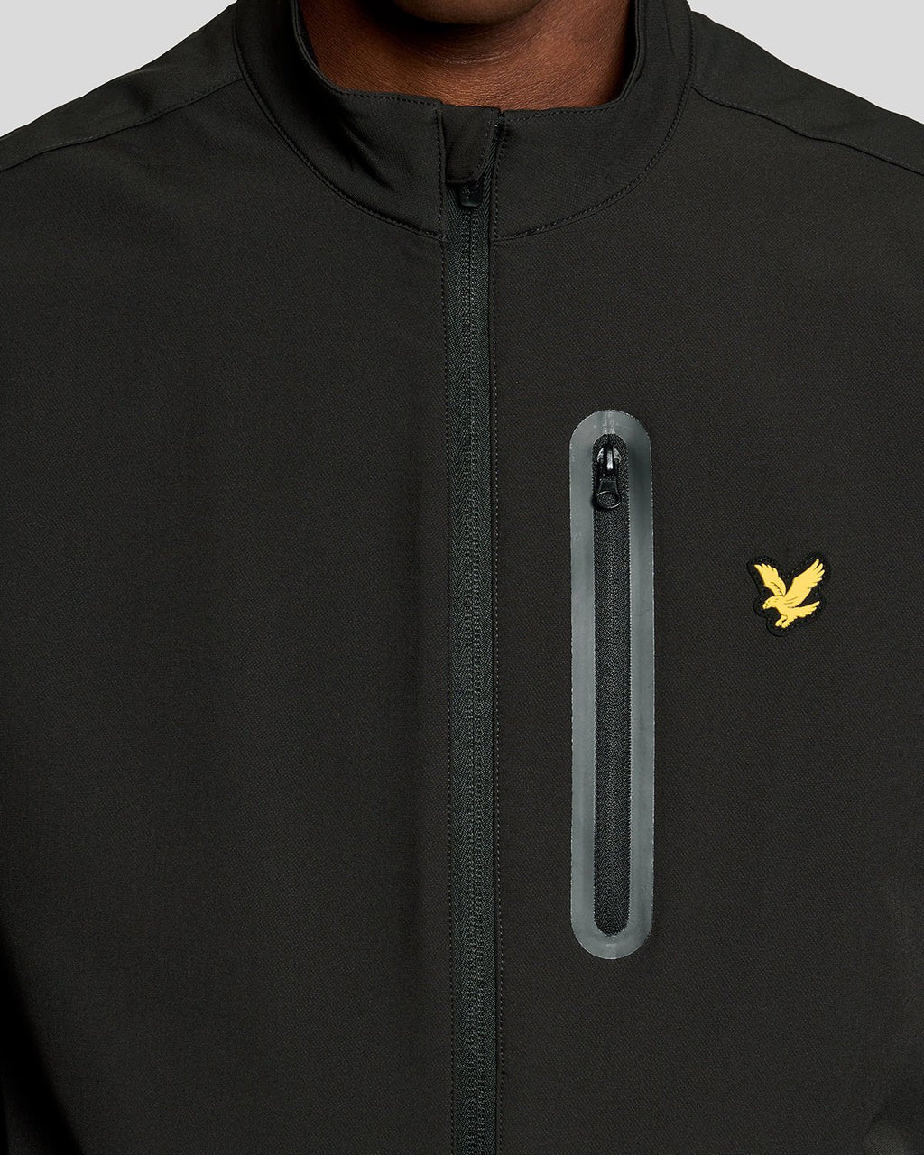 Lyle & Scott Mens Sports Performance Gilet | Jet Black