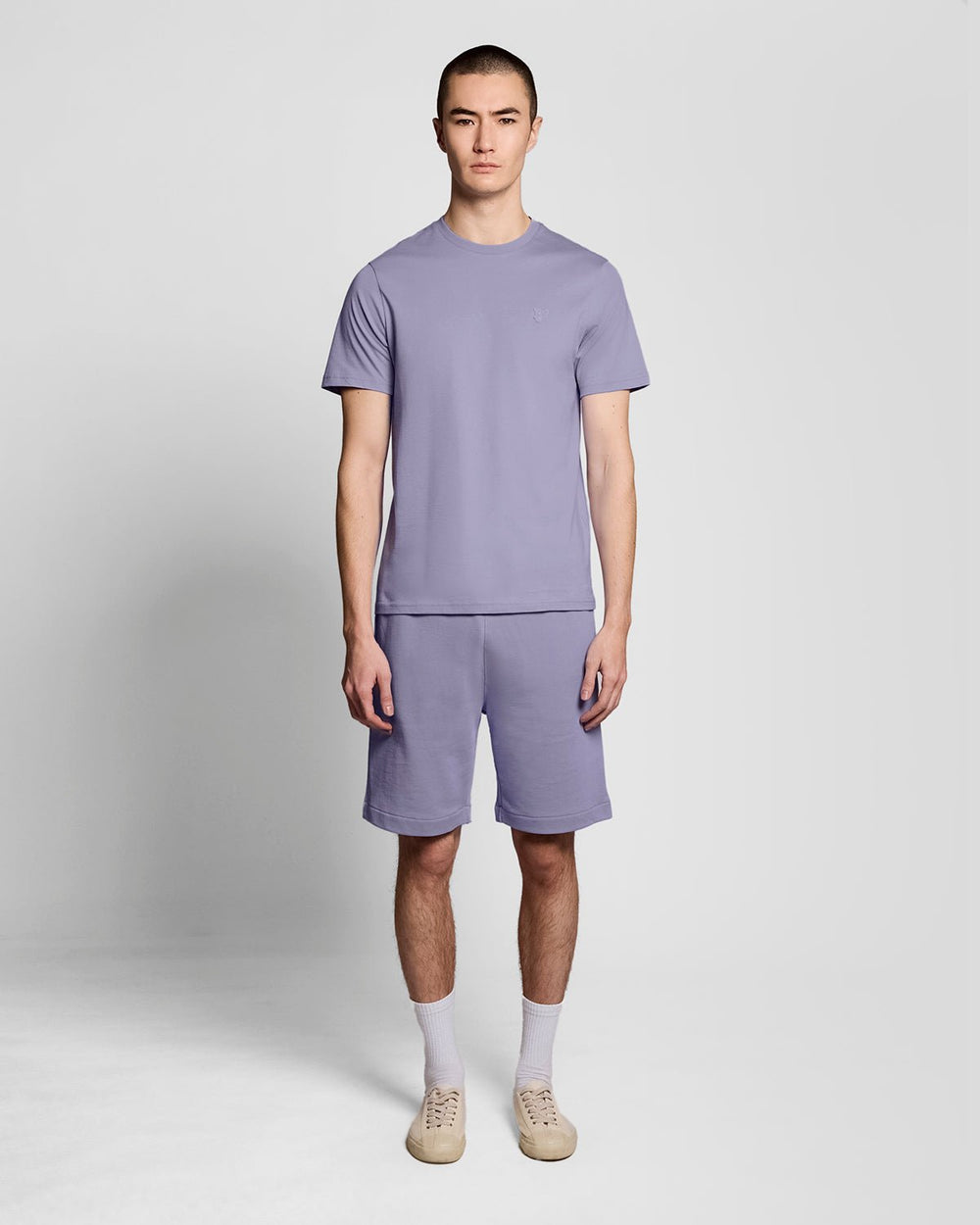 Lyle & Scott Mens Superfine Cotton T-Shirt | Floral Violet