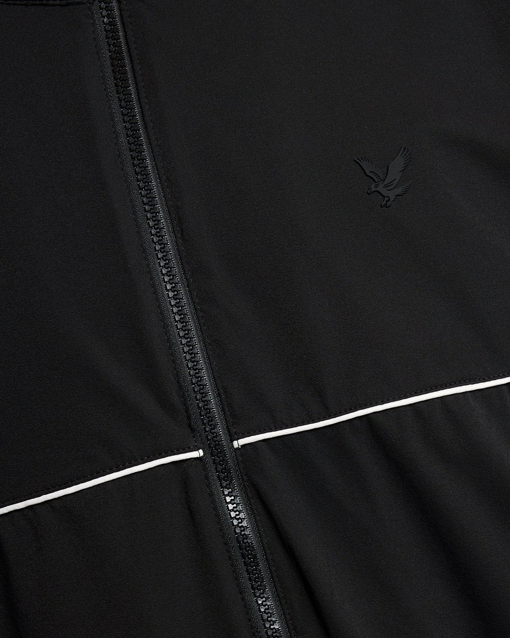Lyle & Scott Mens Lightweight Track Jacket | Jet Black