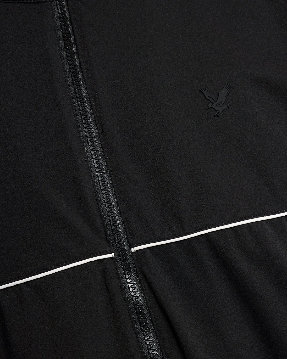 Lyle & Scott Mens Lightweight Track Jacket | Jet Black