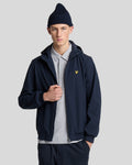 Lyle & Scott Mens Fleece Lined Softshell Jacket | Dark Navy