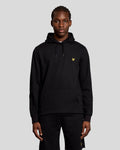 Lyle & Scott Mens Sports Lightweight Hoodie | Jet Black