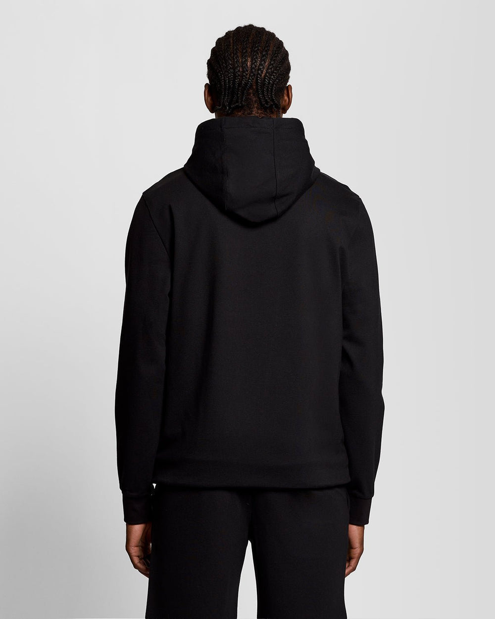 Lyle & Scott Mens Sports Lightweight Hoodie | Jet Black