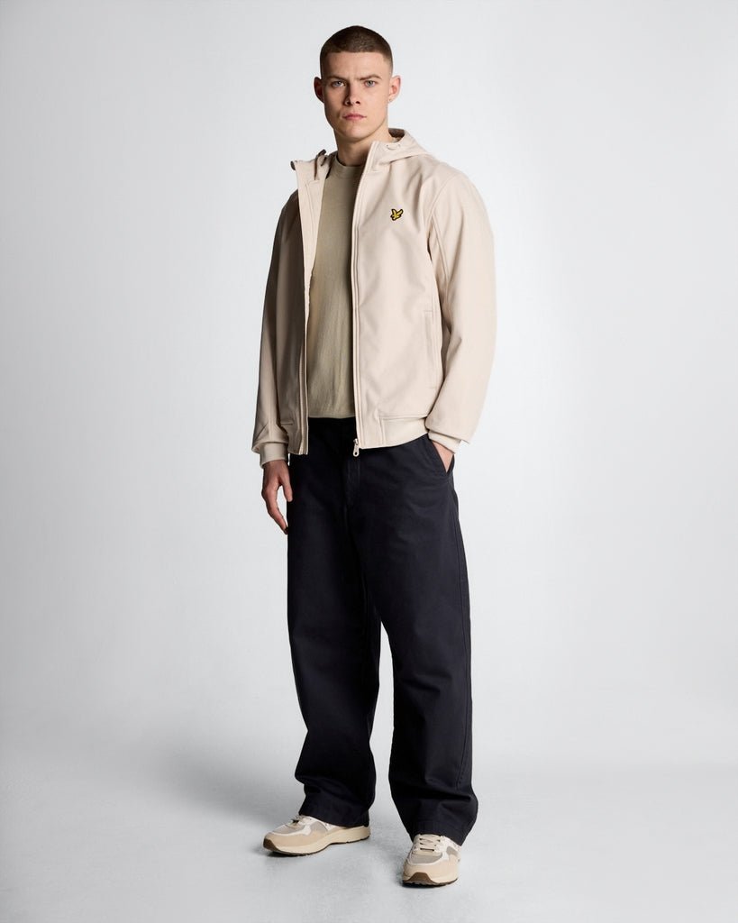 Lyle & Scott Mens Mesh Lined Softshell Jacket | Cove