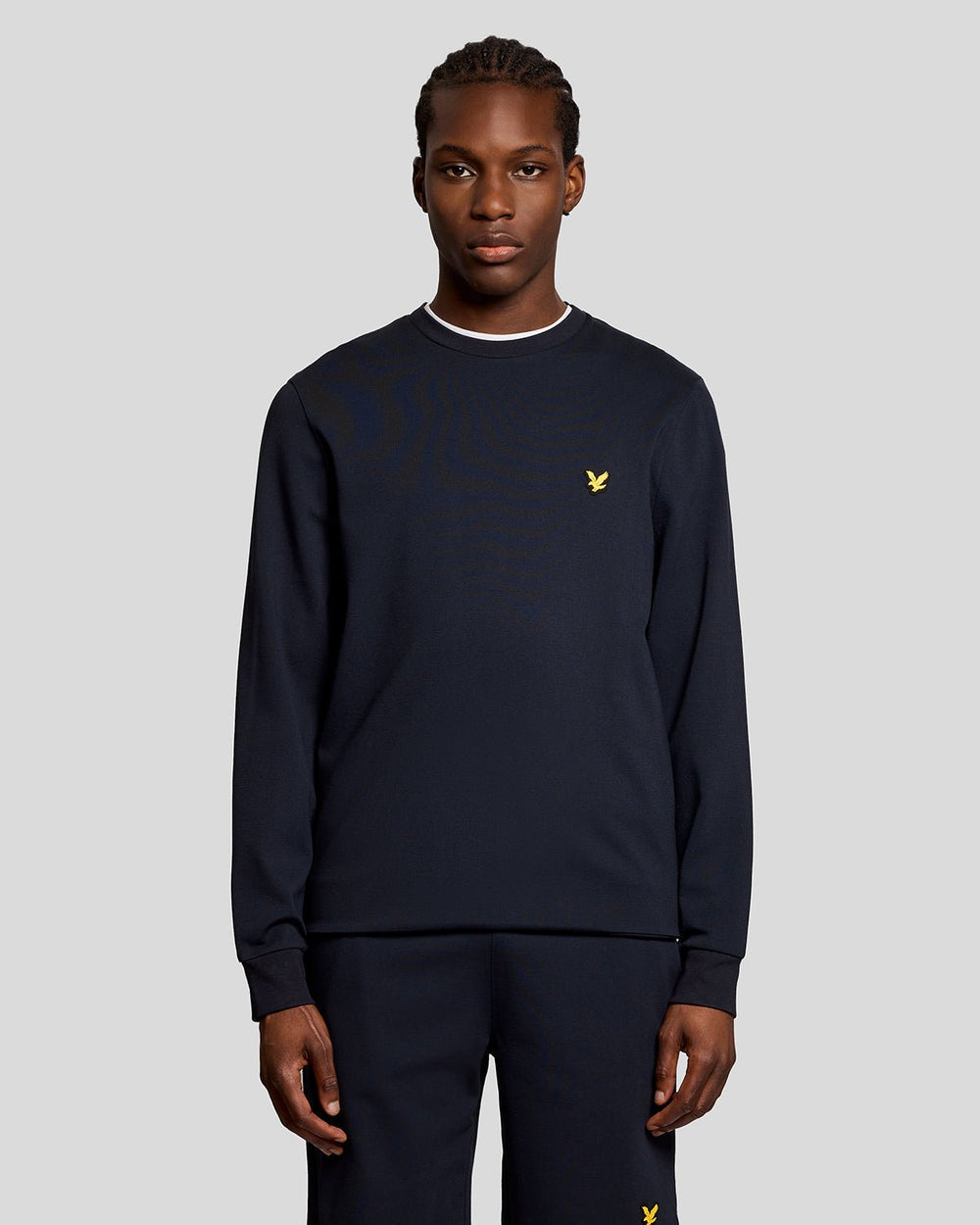 Lyle & Scott Mens Sports Lightweight Sweatshirt | Dark Navy