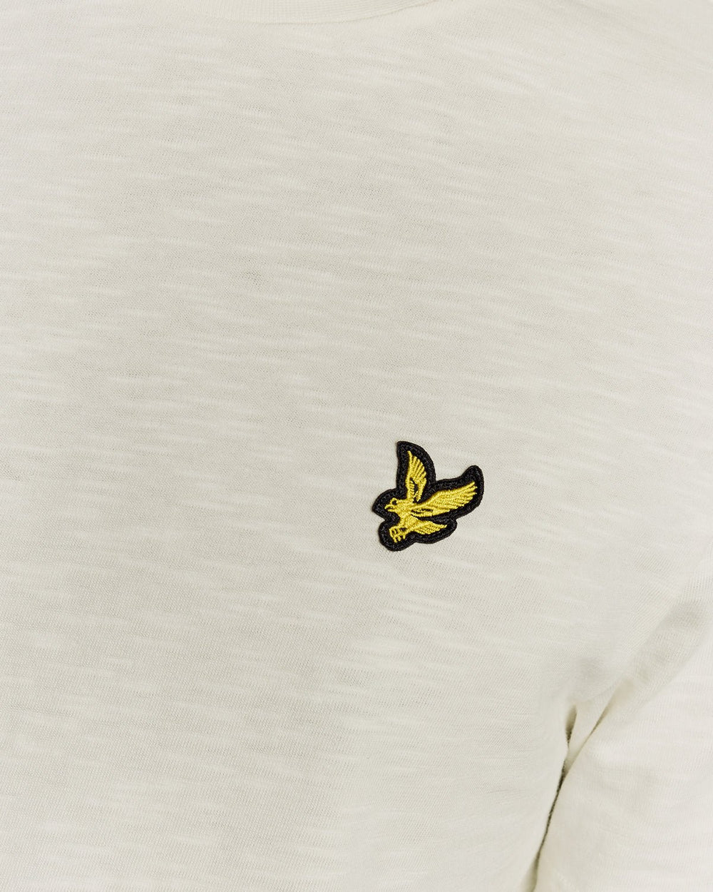 Lyle & Scott Mens Fine Cotton Slub T-Shirt | Ice Cream