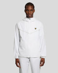 Lyle & Scott Mens Sports Stripe Track Jacket | White