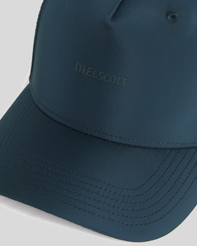 Lyle & Scott Shell Fabric Cap | Dark Navy